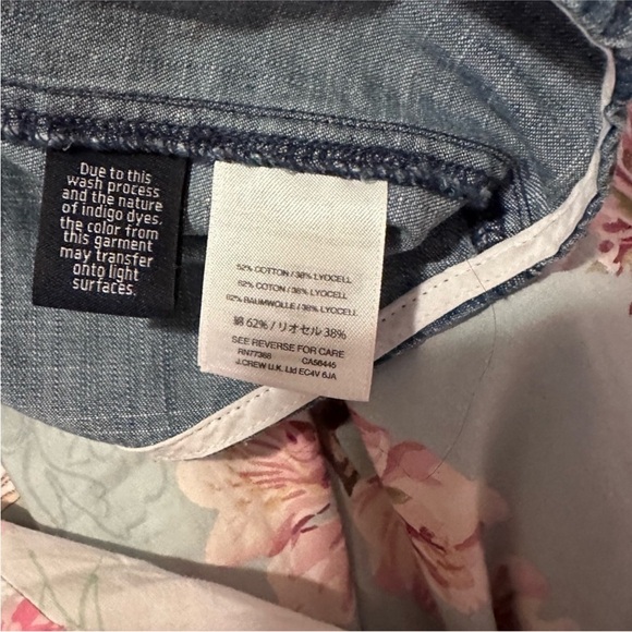 J.Crew Denim Sleeveless Shirtdress - Picture 5 of 5